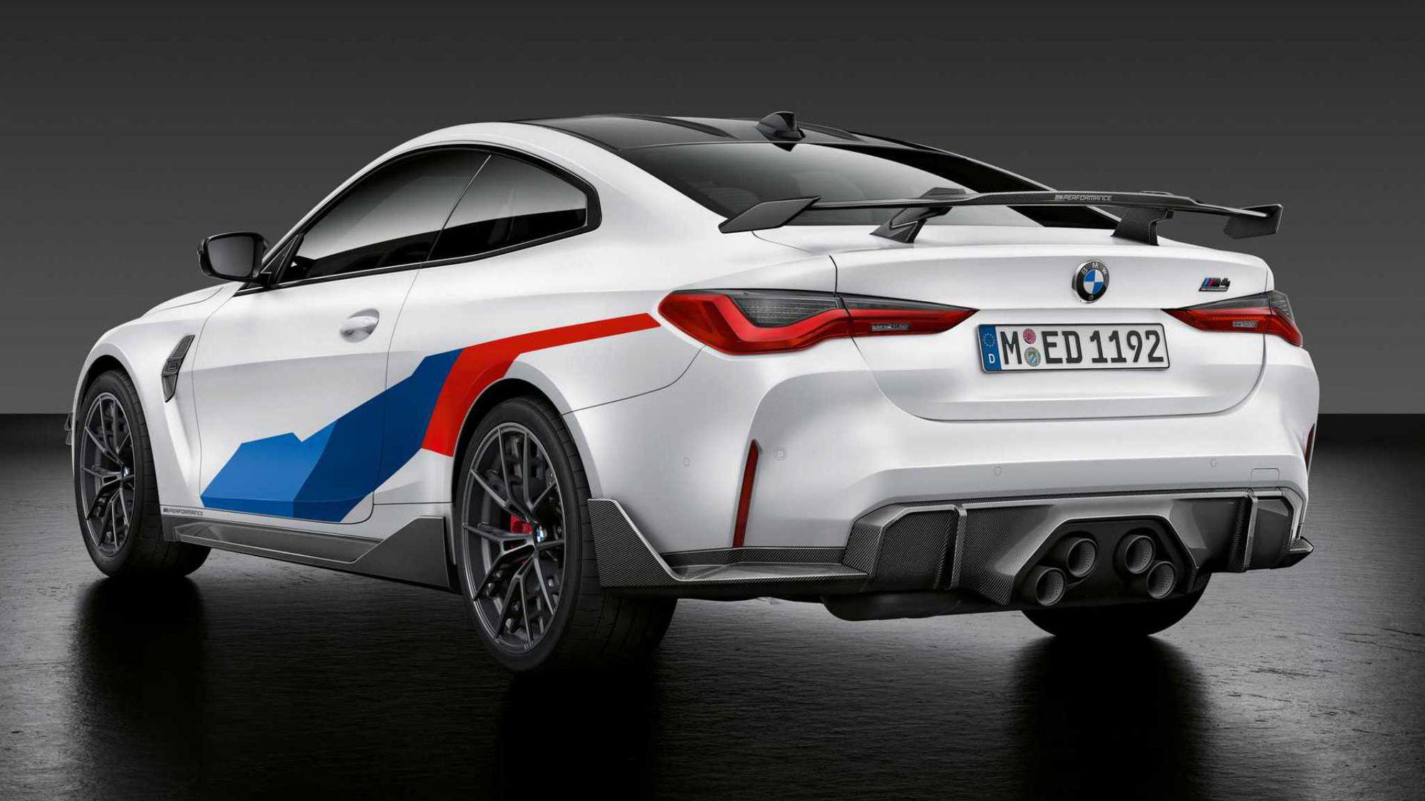 Noile BMW M3 și M4 primesc set de accesorii M Performance
