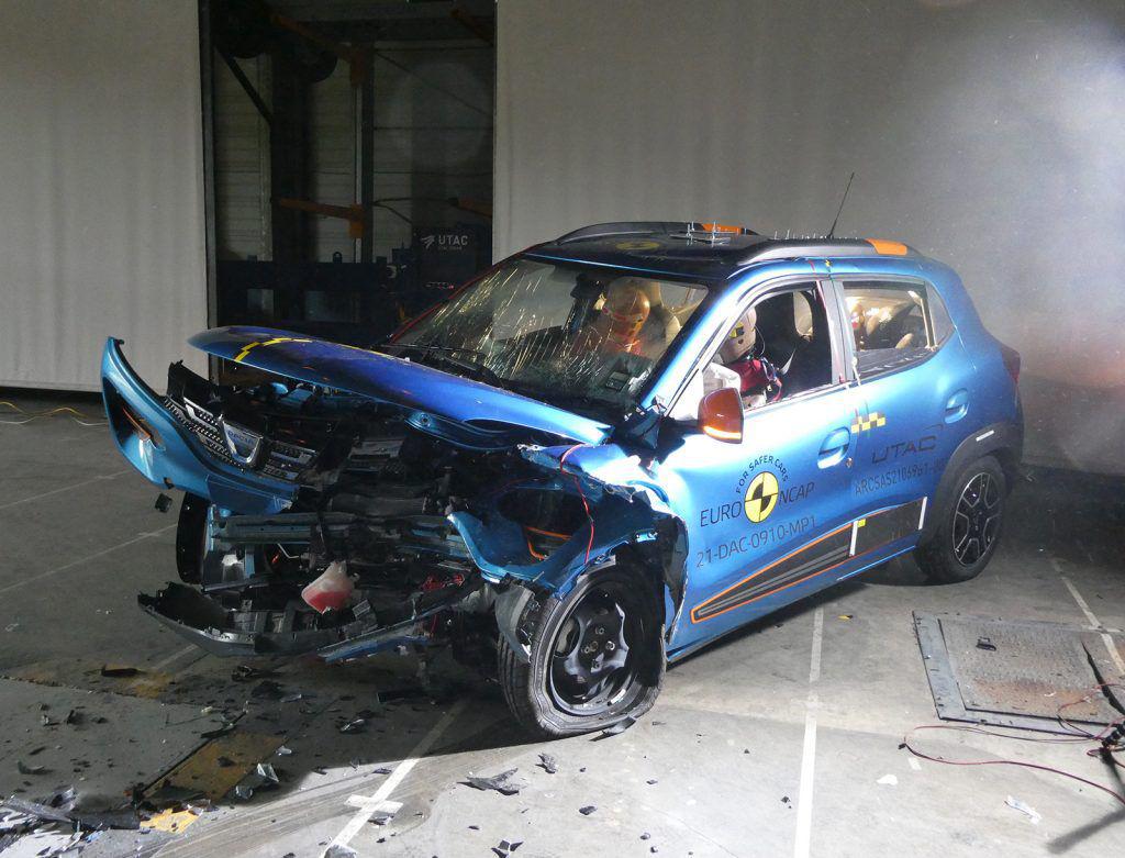 Euro NCAP a cotat la o stea din cinci posibile siguranța oferită de Dacia Spring. Cât de grav este asta?