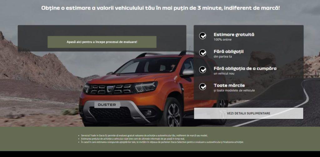 Vrei să vezi câți bani poți lua pe mașina ta? Accesează platformele de trade-in oferite de Dacia și Renault